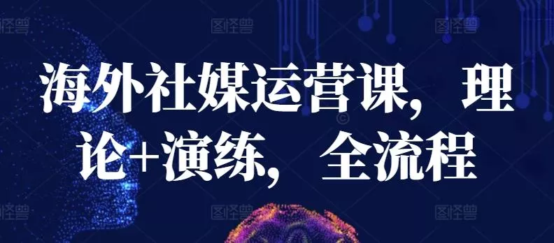 海外社媒运营课，理论+演练，全流程-创享联盟-猴哥资源发布站