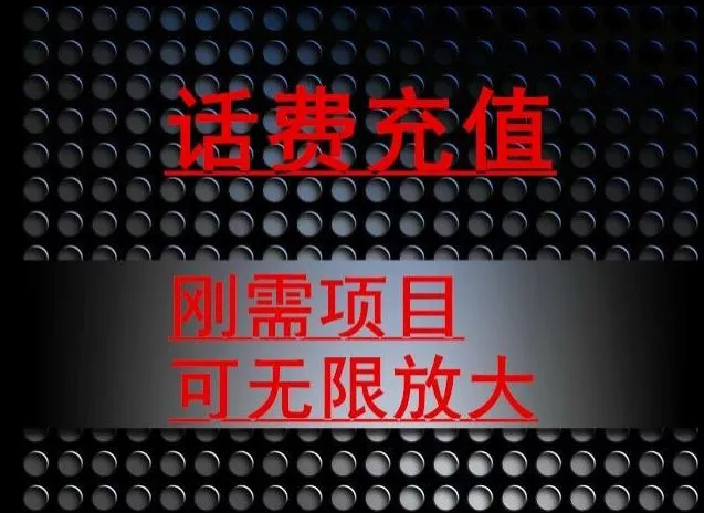 最新蓝海项目，刚需赛道，95折充话费月入5位数-创享联盟-猴哥资源发布站