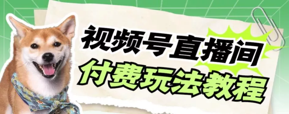 视频号美女付费无人直播，轻松日入500+【详细玩法教程】-创享联盟-猴哥资源发布站