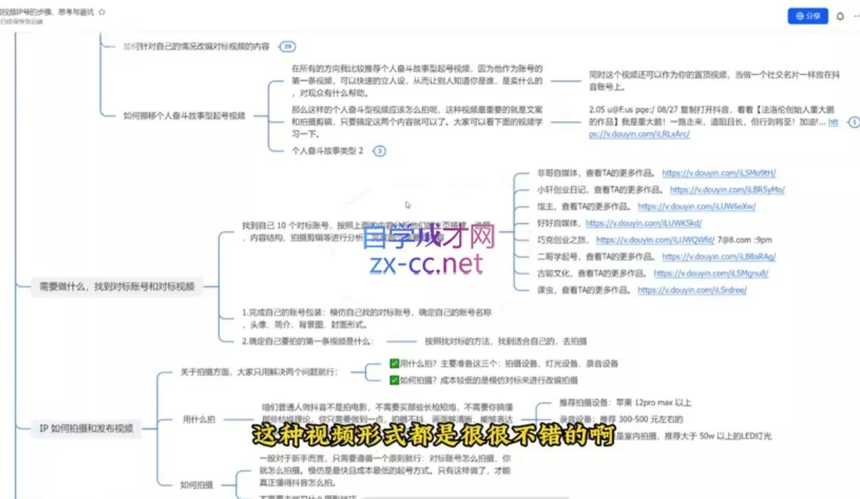 铭则老师·短视频IP合伙人(更新24年)