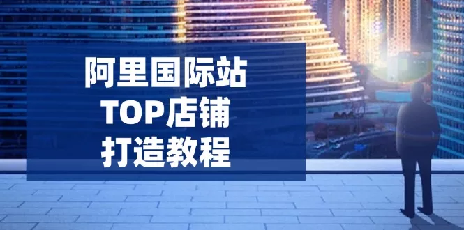阿里国际站TOP店铺打造教程：涵盖平台到高阶，解决运营难题，提升询盘-创享联盟-猴哥资源发布站